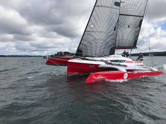 trimarano dragonfly