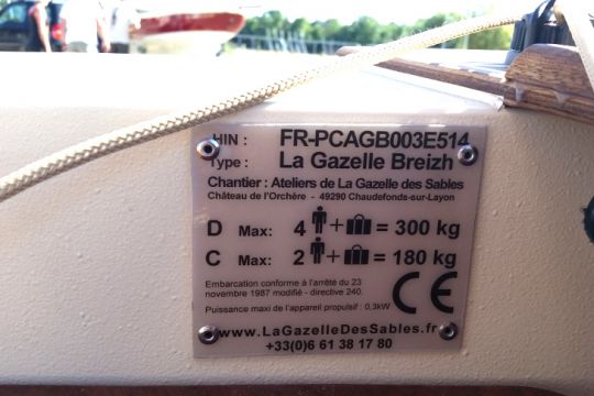 Numéro constructeur Code WIN