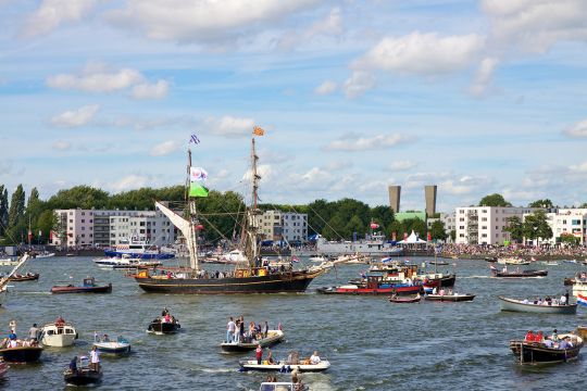 Tres Hombres rentrant à Amsterdam en 2010 (Photo Tom Nolles)