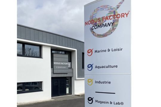 Le snouveaux batiment de Nodus Factory à Vannes