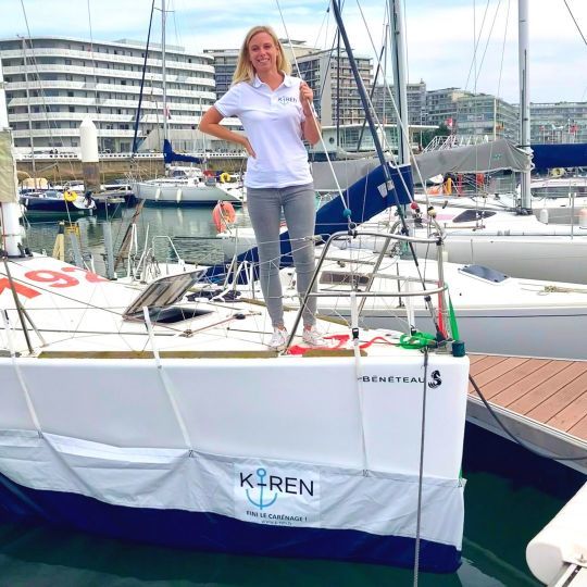 Une housse K-Ren sur un Figaro Beneteau