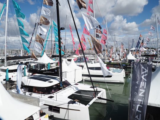 Le marché du catamaran est toujours très bien représenté