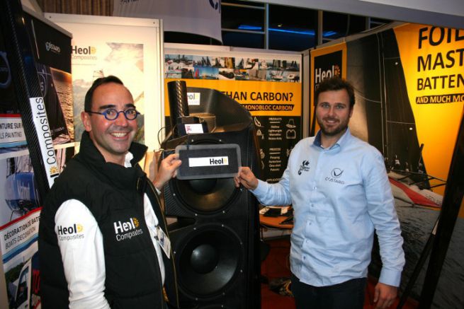 Read the article Heol Composites et Costard Serigraphie présentaient leur pièce carbone lumineuse au METS Trade 2019
