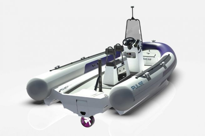 Read the article Image du 1er semi-rigide électrique de RS Electric Boats