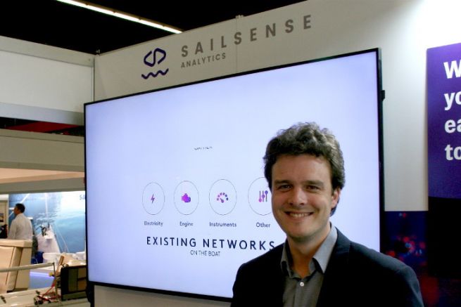 Nicolas de Laet, co-founder of Sailsense Analytics