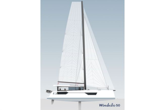 Profile of the future catamaran Windelo 50