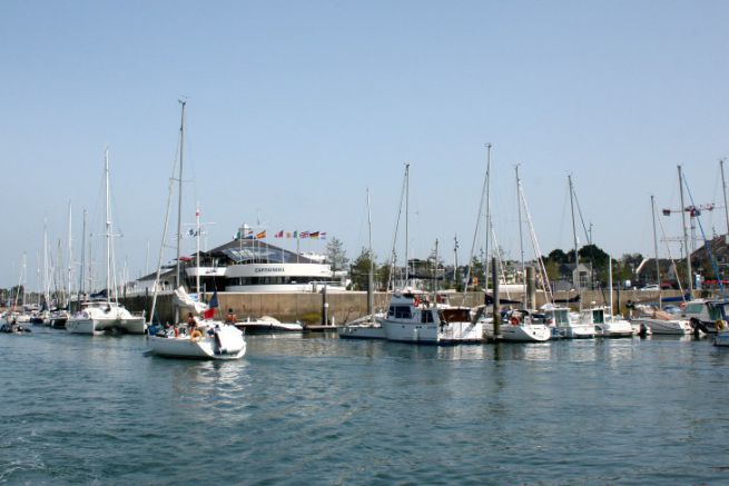 Entrance to the port of Crouesty