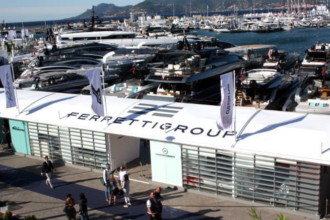 Ferretti at the Cannes Yachting Festival