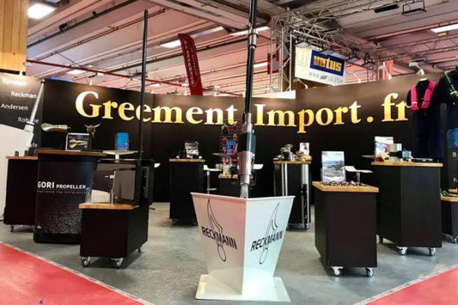 Import Rigging Stand at Nautic 2020