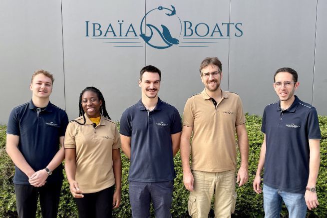 The Ibaļa Boats team launches the production of its first boat