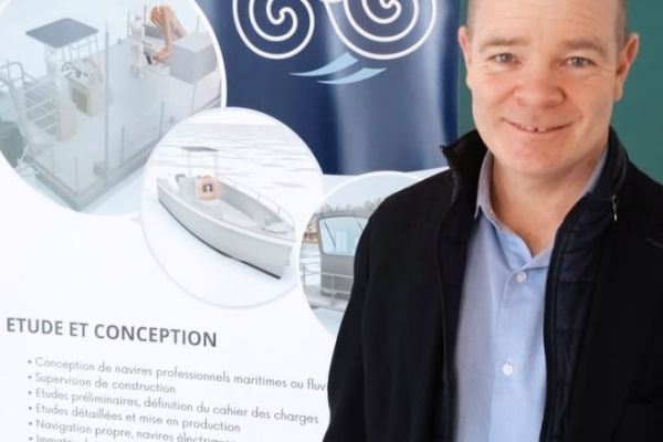 Engineer and former shipyard manager, Yannick Bian has just founded the Armor-X design office in Morbihan