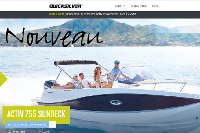 New Quicksilver website