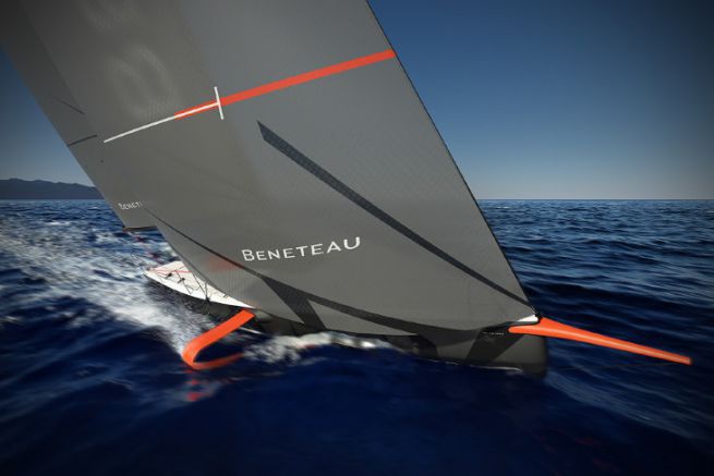 Figaro Bnteau 3, the Nantes site relaunched to produce the foiling yacht.