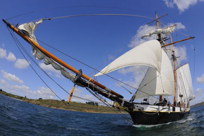 La Recouvrance, sailboat from Brittany