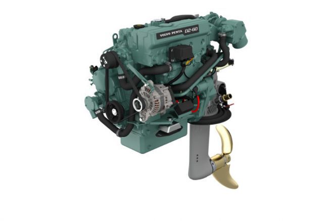 Volvo Penta D2-60 inboard engine