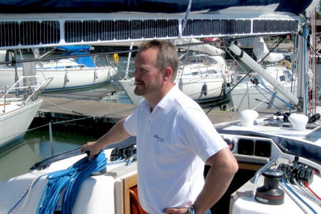 Christian Hallberg, Commercial Director of the electric motor manufacturer Oceanvolt