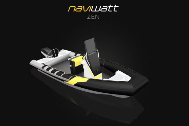 Net-zen by Naviwatt, winner of the concept award at the electric boat of the year competition