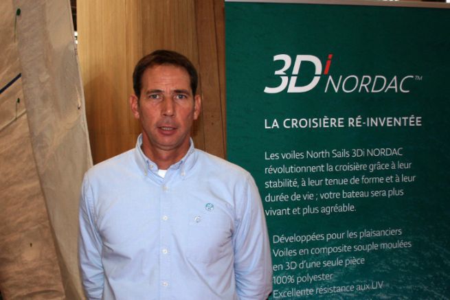Greg Evrard, director of North Sails France