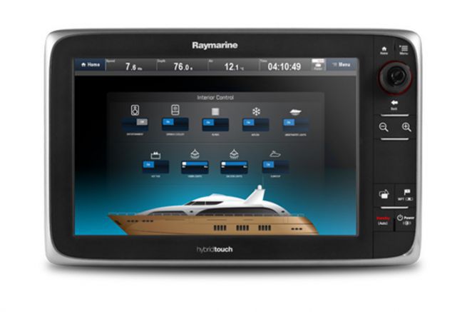 Raymarine multifunction interface using EmpirBus technologies