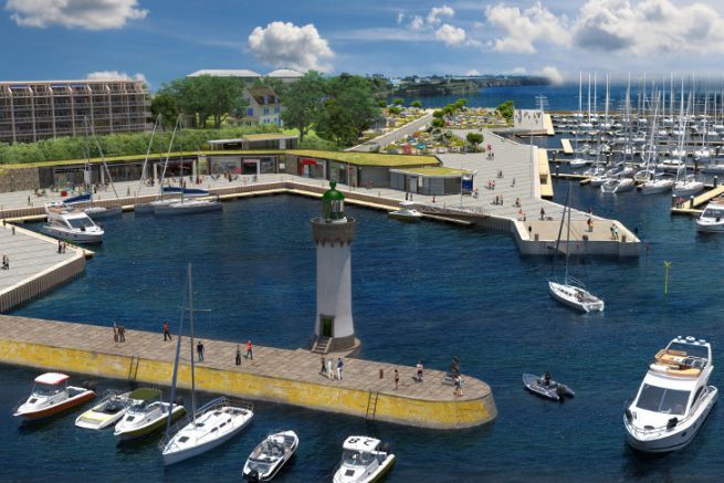 Future development of Port-Haliguen