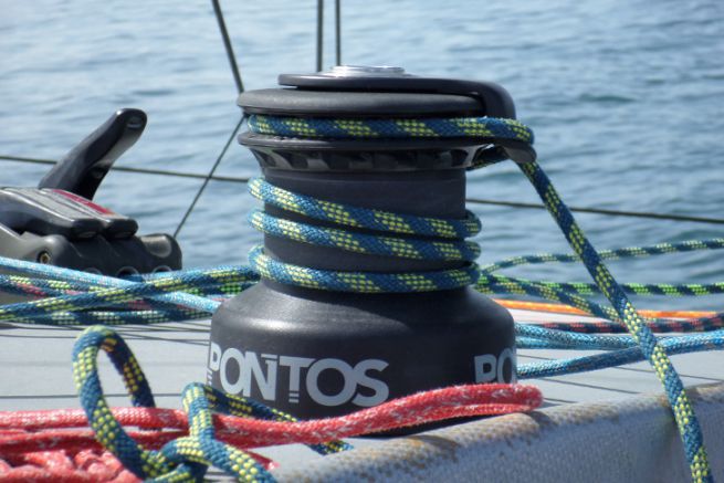 The Pontos winches, bought by Karver