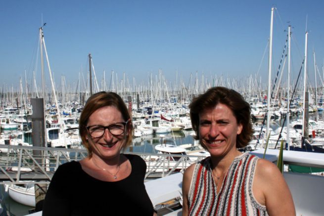 Olivia Eidenberger and Odile Laborie, new recruits from Nodus Factory