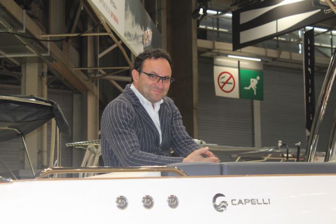 Umberto Capelli, manager of the Capelli shipyard