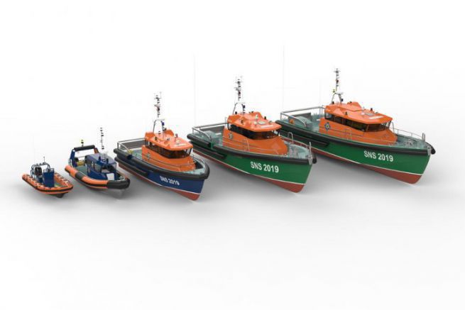 Images of the future SNSM fleet proposed by the Couach and Frdric Neuman shipyard