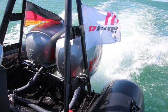 DTorque 111 from Neander Shark, a diesel outboard in small power