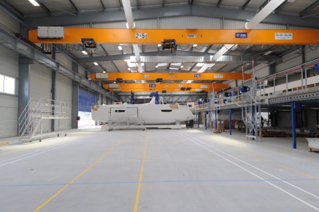 Fountaine-Pajot's production units are at a standstill