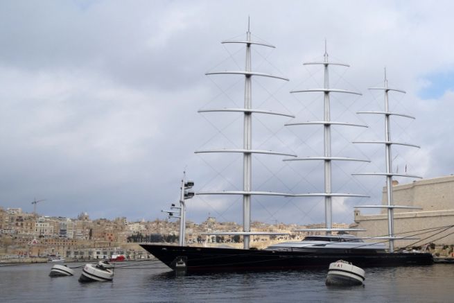 The Maltese Falcon built by Perini Navi