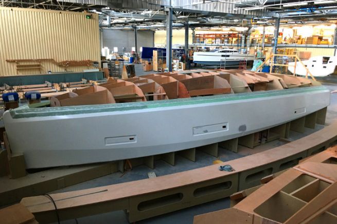 The choice of materials could change at RM Yachts
