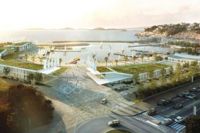 The project selected for the marina of the Olympic Games 2024