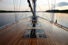 BSI Group Moonlight flush deck hatch on an X50 sailboat