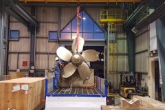 The propeller for the ship Andromeda was printed in 3D by Naval Group