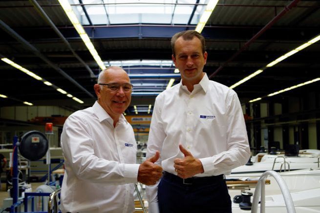 Michael Muller hands over the helm of Bavaria Yachts to Marc Diening