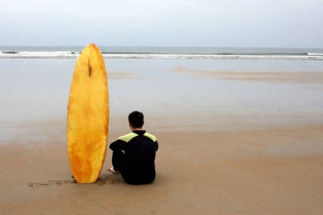 Arrosia's Ecopin recyclable resin-based surfboard