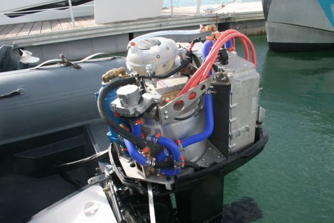 Thazard 100 kW electric motor from Vebrat