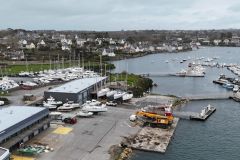 Founded seven years ago by Matthieu Heilmann, the Crapaud shipyard has established itself as a popular stopover in the Abers region