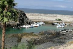 The port of Morro Jabble, Fuerteventura
