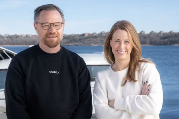 Gustav Hasselskog and Sofia Graflund