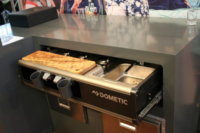 Dometic sliding kitchen for boats