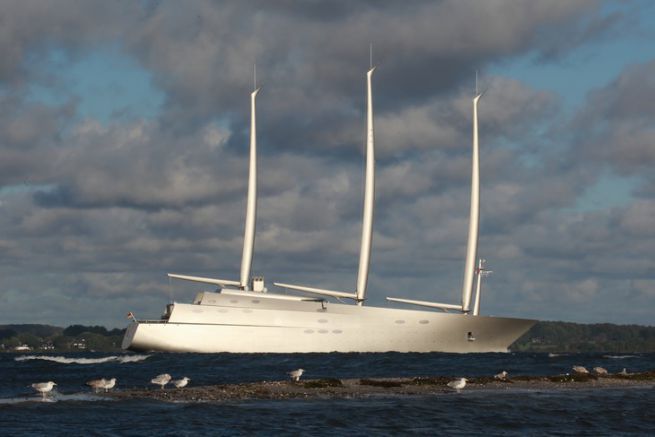 The megayacht A