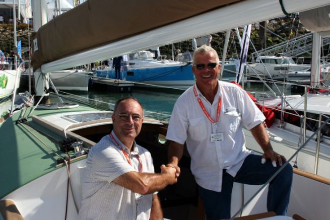 Patrick Bergeat and Antoine Carmichael relaunch the small Pabouk sailboat models