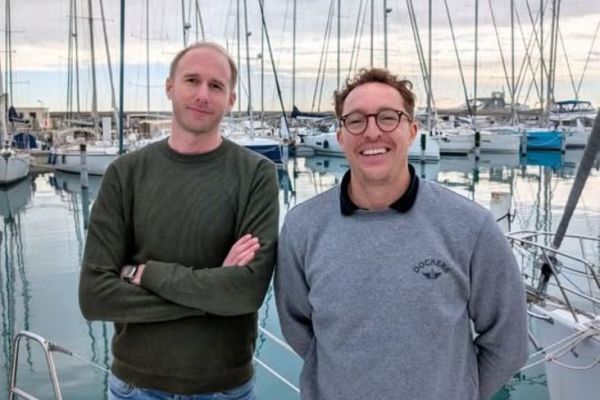 Baptiste and Pierre, the two Delta Voiles product contacts