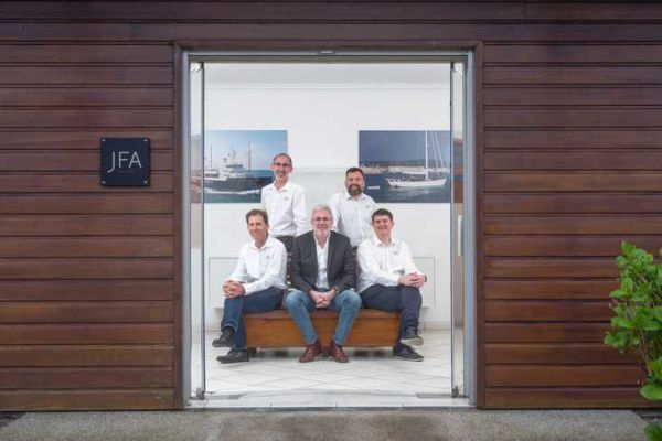 The JFA Yachts management team