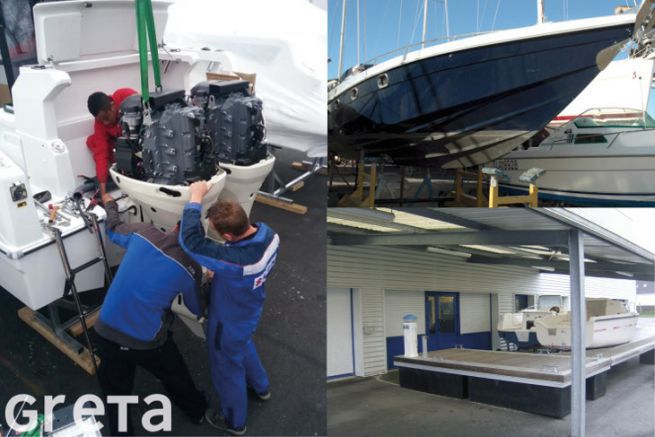 Boat maintenance training at Greta Bretagne Sud