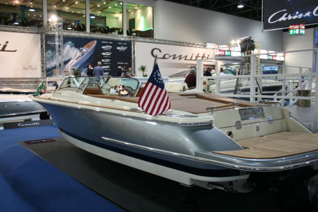Chris Craft boat at Boot 2019