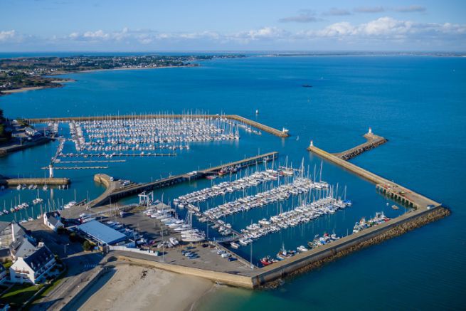 Port Haliguen, marina of Brittany